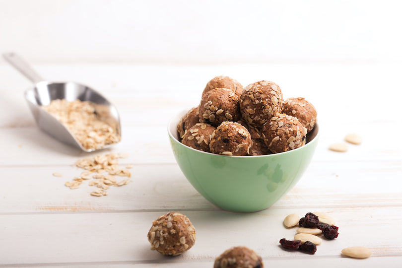    Oatmeal Chocolate Chip Protein Bites